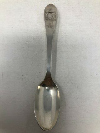Tiffany Sterling Silver Souvenir Spoon Arms Of York City