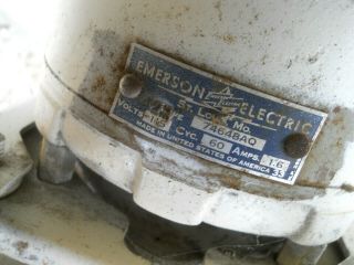 Vintage Emerson Electric Window Fan - 2 Speeds In/Out 5