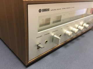 VINTAGE YAMAHA CR - 400 STEREO RECEIVER Great Sound 5