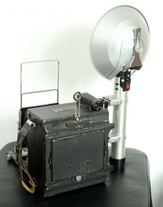 Rare 1952 US Army PH - 47 - H military 4x5 Graflex Speed Graphic vintage camera 5