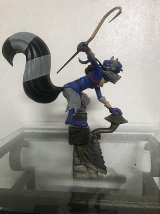 GAMING HEADS SLY COOPER STATUE RARE PLAYSTATION 2 VIDEO GAME ONLY 750 4