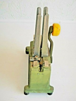 Vintage RHYNE Pick Machine Floral Stem Crimp Machine 6