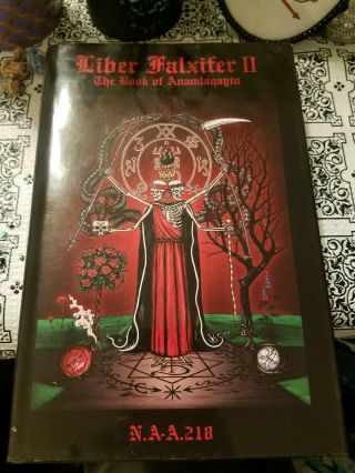 Liber Falxifer 2 The Book Of Anamlaqayin - Occult Rare First Edition 656/1200