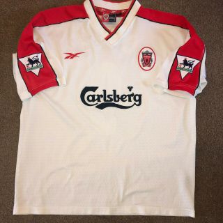 Liverpool Football Shirt 1998 1999 2000 FOWLER 9 Retro Classic Vintage XL Reebok 6