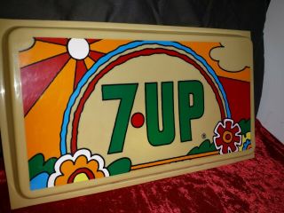 7 - Up Machine/fountain Sign 1970 