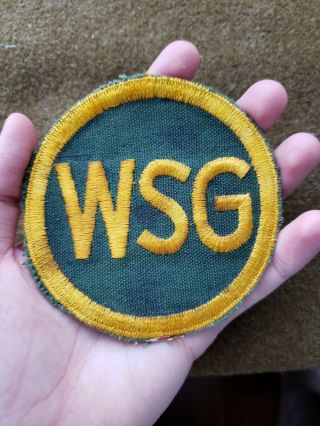 Wwii Us Army Wisconsin State National Guard Patch