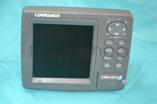 Lowrance Lms - 337c Gps Fishfinder (only Head & Sun Cover,  No Other Accessories)