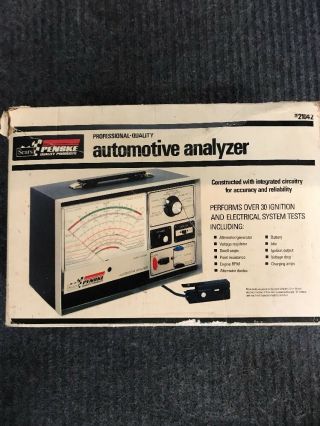 Vintage Sears/penske Automotive Analyzer,  Model 161.  21042