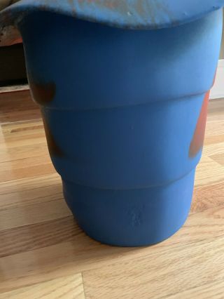 Vintage - Gaetano Pesce - Red And Blue Resin Ice Bucket.  One of a kind 4