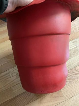 Vintage - Gaetano Pesce - Red And Blue Resin Ice Bucket.  One of a kind 5