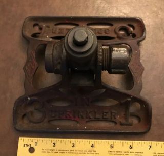 Vintage / Antique Metal Lawn Sprinkler Bridgeport Connecticut