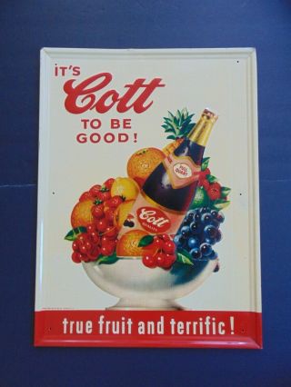 Large Vintage Tin Sign - It 