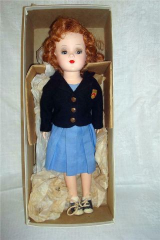 Vintage Mary Hoyer Red Head 14 Inch Doll