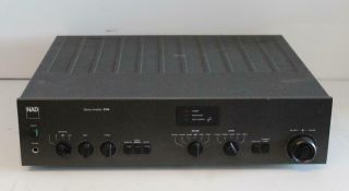 Vintage Nad Model 3155 Integrated Stereo Amplifier Amp Black Nad Electronics