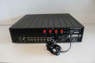 Vintage NAD Model 3155 Integrated Stereo Amplifier Amp Black NAD Electronics 5