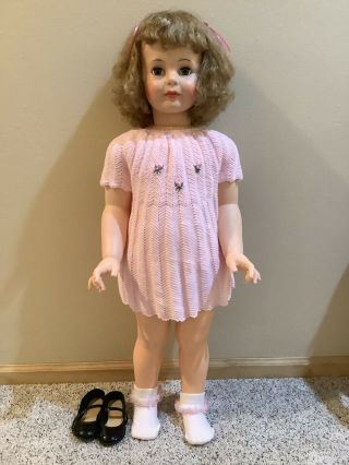 Vintage Ideal Patti Playpal Doll 35 " - 36 " Coloring