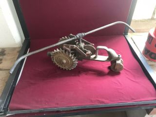 Vintage National Mfg Co Walking Lawn Sprinkler Tractor Lincoln Nebraska A5