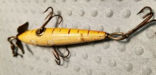 VINTAGE SHEAKSPEARE SLIM JIM MINNOW LURE 2