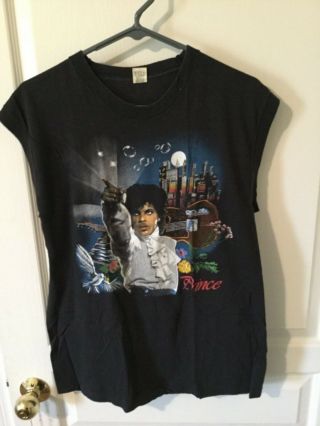 Vintage 1985 Prince And The Revolution World Tour T - Shirt.  True Vintage Men Xl