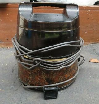 Vintage Rainbow Se D4c Canister Motor Base Replacement Only Vacuum