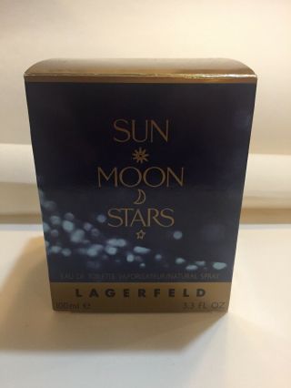 Sun Moon Stars Rare Discontinued Vintage Lagerfeld Perfume 100ml 3.  3