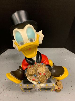 Disney WDW RETIRED Uncle Scrooge McDuck Ducktales Big Fig Figure LE 500 RARE 4