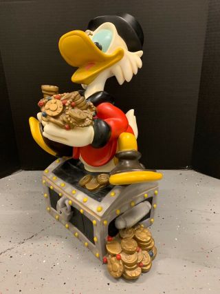 Disney WDW RETIRED Uncle Scrooge McDuck Ducktales Big Fig Figure LE 500 RARE 5