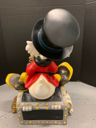 Disney WDW RETIRED Uncle Scrooge McDuck Ducktales Big Fig Figure LE 500 RARE 7