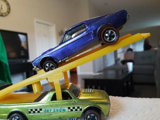 Hot Wheels Redline Custom Mustang Vintage 1967 Purple Rare Mattel Inc