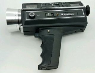 Vintage Bell & Howell 8 Movie Camera 1216a W/instructions