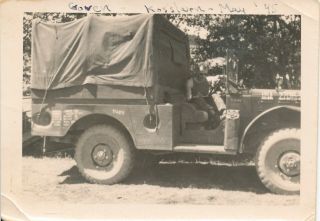 Wwii May 1945 Us Army Kößlarn Germany Photo 1 Small Open Truck