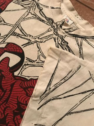 SPIDER - MAN 1994 Shirt Vtg marvel all over print carnage Venom xmen avengers 6