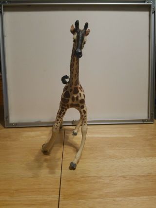 Vanishing Wild Reticulated Adult Giraffe Figurine,  vintage 1992 Safari Ltd 3