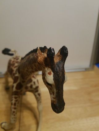 Vanishing Wild Reticulated Adult Giraffe Figurine,  vintage 1992 Safari Ltd 4