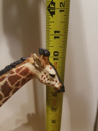 Vanishing Wild Reticulated Adult Giraffe Figurine,  vintage 1992 Safari Ltd 8
