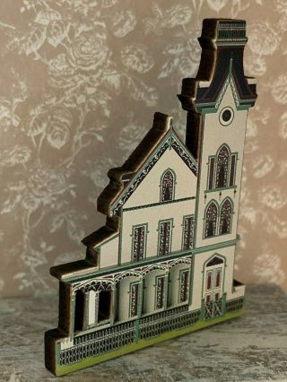 Artisan Miniature Dollhouse Faux Victorian Painted House Room Prop Shelf Sitter 4