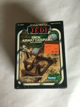 Vintage Star Wars Return Of The Jedi Ewok Assault Catapult Accessory No.  71070