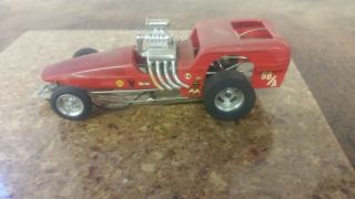 Vintage 1/24 Dragster With Vintage Pittman Motor And Hubley Body