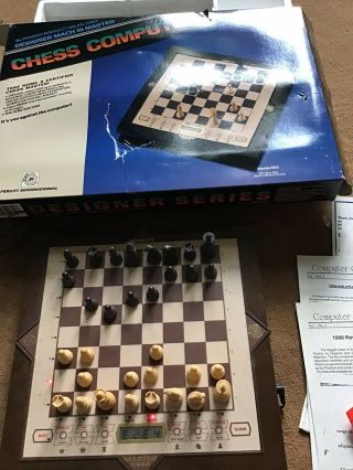 Vintage Fidelity Electronic Computer Chess Designer Mach Iii Master Model 6113