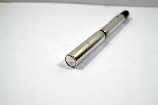 Rare Waterman ' s Ideal 454 Sterling Silver Fountain Pen 14K Nib B416 3