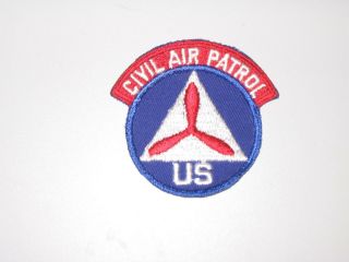 Orig.  Early Vintage (cap) Civil Air Patrol Patch Unissued