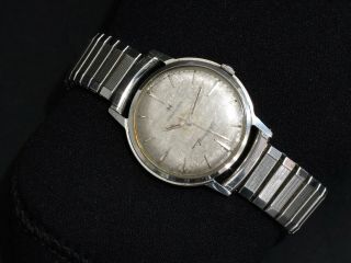 VINTAGE HAMILTON THIN - O - MATIC MEN ' S WATCH STAINLESS STEEL,  SPEIDEL BAND $99 3