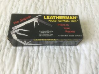 Collectable,  Stunning Vintage 1994 Leatherman Pocket Survival Multi Tool