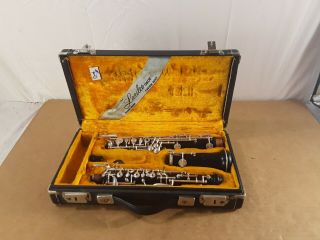 Vintage Larilee Wood Oboe 12657 W/ Case See Pictures