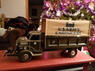 Vintage Marx U.  S Army Engineers Truck Rare