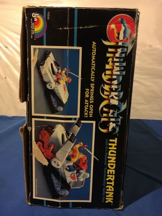 Vintage Thundercats Thundertank Lion - O LJN W/ Box & Instructions 4