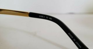 $ALE 2DAY Linda Farrow Luxe Sunglasses Black Gold Frame Smaller Frame 5 