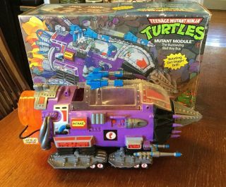 Vintage 1990 Teenage Mutant Ninja Turtles Mutant Module W/box Incomplete