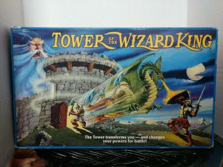 Vintage Tower Of The Wizard King Game Parker Brothers 1983 Complete Set
