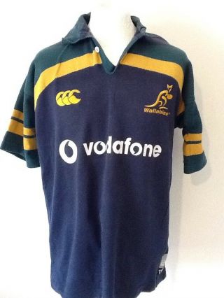 Australia Temex Player Issue Vintage Mens Rugby Shirt Large